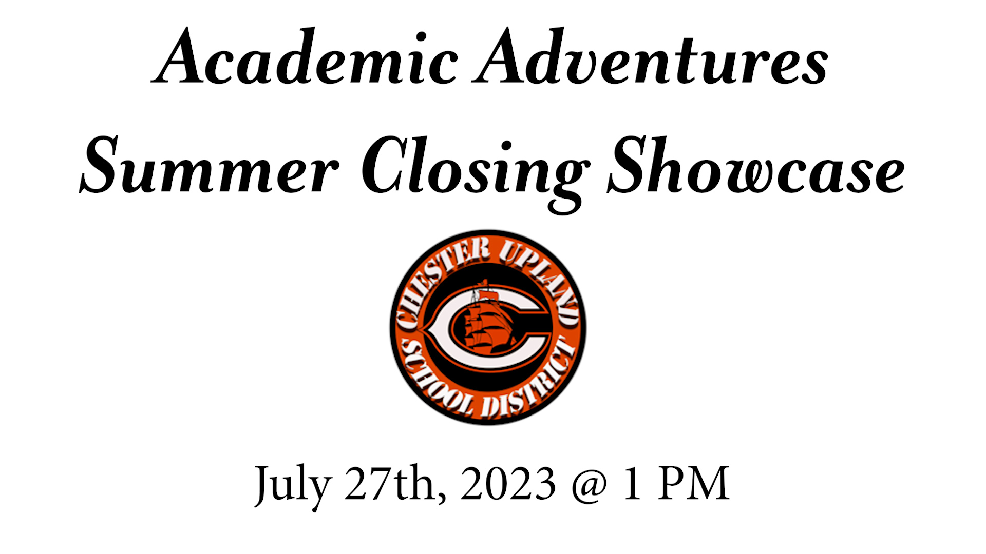 Academic Summer Prog
